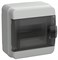 IEK TEKFOR Корпус пласт. КМПн-6 IP65 черн. прозр. дверь TF5-KP72-N-06-65-K03-K02 - фото 77366