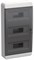IEK TEKFOR Корпус пласт. ЩРН-П-36 IP41 черн. прозр. дверь TF5-KP12-N-36-41-K01-K03 - фото 77372