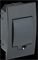 IEK KREPTA 3 Корпус пластиковыйЩРВ-П-4 IP41 черный скрыт.монтаж MKP12-V-04-41-K02 - фото 77413