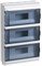 IEK KREPTA 5 Корпус пластиковый КМПн-36 IP55 белый откр.монтаж MKP72-N3-36-55 - фото 77431