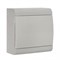 EKF PROxima Щит распределительный ЩРН-П-8 "SlimBox" белая дверца IP41 sb-n-8w - фото 77729