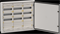 TITAN 5 Корпус мет. ЩРв-144 (3х48) 755х885х130 IP31 сер IEK TI5-50-V-3X048-31-7035 - фото 78179
