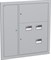 IEK LIGHT Корпус металлический ЩЭ-3-Э 36 IP31 (слаботочный отсек слева) LIGHT IND-MKM43-03-31-E-L - фото 78293