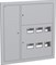 IEK LIGHT Корпус металлический ЩЭ-6-Э 36 IP31 (слаботочный отсек слева) LIGHT IND-MKM43-06-31-E-L - фото 78296