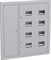 IEK LIGHT Корпус металлический ЩЭ-8-Э 36 IP31 (слаботочный отсек слева) LIGHT IND-MKM43-08-31-E-L - фото 78298
