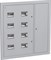 IEK LIGHT LIGHT Корпус металлический ЩЭ-8-Э 36 УХЛ3 IP31 MKM42-08-31-E-L - фото 78317