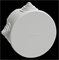 IEK Коробка КМ41237 распаячная для о/п d75х40мм IP44 (RAL7035, 4 гермоввода) UKO11-075-040-000-K41-44 - фото 86420