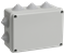 IEK Коробка КМ41241 распаячная для о/п 150х110х70 мм IP44 (RAL7035, 10 гермовводов) UKO10-150-110-070-K41-44 - фото 86421