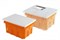 TDM Распаячная коробка СП 120х92х70мм, крышка, IP20, инд. штрихкод, SQ1402-1009 - фото 86549