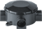 Navigator Коробка 93 760 NSS-DB-70-35-BL распаячная откр.монт.трехрожковая чер. 93760 - фото 86615