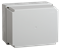IEK Коробка КМ41344 распаячная для о/п 240х195х165 мм IP55 (RAL7035, монт. плата, кабельные вводы 5 шт) UKO10-240-195-165-K52-55 - фото 86721