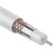 Кабель коаксиальный RG-6U+CU, (64%), 75 Ом, (бух100) белый Rexant 01-2221 - фото 88717