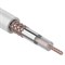 Кабель коаксиальный RG-58 A/U, (64%), 50 Ом, (бух100) белый Rexant 01-2001 - фото 88733