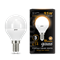 Gauss Лампа Шар 9.5W 890lm 3000K E14 LED 105101110 - фото 89597