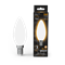 Gauss Лампа Filament Свеча 5W 420lm 2700К Е14 milky LED 103201105 - фото 89728