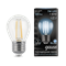 Gauss Лампа Filament Шар 7W 580lm 4100К Е27 LED 105802207 - фото 89847