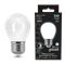 Gauss Лампа Filament Шар 5W 450lm 4100К Е27 milky LED 105202205 - фото 89854