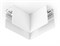 Ambrella Коннектор угловой для накладного шинопровода Magnetic GL3369 WH белый 85*85*H53.7 GL3369 - фото 92418