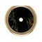 Декоративная оконечная накладка для поворотных выключателей/кнопок, Berker Palazzo цвет: Чёрный 109412 - фото 9344
