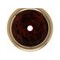 Декоративная оконечная накладка для поворотных выключателей/кнопок, Berker Palazzo цвет: коричневый 109411 - фото 9345