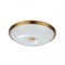 Odeon Light 4956/5 WALLI ODL22 511 античн.бронза/металл/белый/стекло Настенно-потолочн.светильн. E14 5*40W PELOW 4956/5 - фото 93992