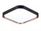 Ambrella Потолочный светодиодный светильник FZ1271 BK/PGD черный/розовое золото 27W 5000K 350*350*60 (Без ПДУ) FZ1271 - фото 94760