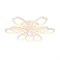 Ambrella Потолочный светодиодный светильник с пультом FA579/6+3 WH белый 162W 700*640*120 (ПДУ РАДИО 2.4G) FA579 - фото 95830