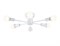 Ambrella Потолочный светильник в стиле лофт TR80401/6 WH белый E27/6 max 60W D780*150 TR80401 - фото 96229