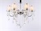 Ambrella Подвесная люстра с абажурами и хрусталем TR4588/6 CH/SL хром/серебро E14/6 max 40W D660*570 TR4588 - фото 98213
