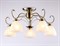 Ambrella Потолочная люстра TR3046/5 SB/FR бронза/белый матовый E27/5 max 40W D595*285 TR3046 - фото 98324