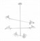 ST LUCE SL1801.503.06 Люстра подвесная Белый/Белый E14 6*60W SL1801.503.06 - фото 98910