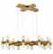 ST Luce SL6007.203.26 Люстра подвесная Латунь/Прозрачный LED 26*2,5W 4000K SL6007.203.26 - фото 99377