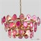 ImperiumLoft Люстра Agate Burst Chandelier 3 Round pink D70 74967-22 - фото 99411